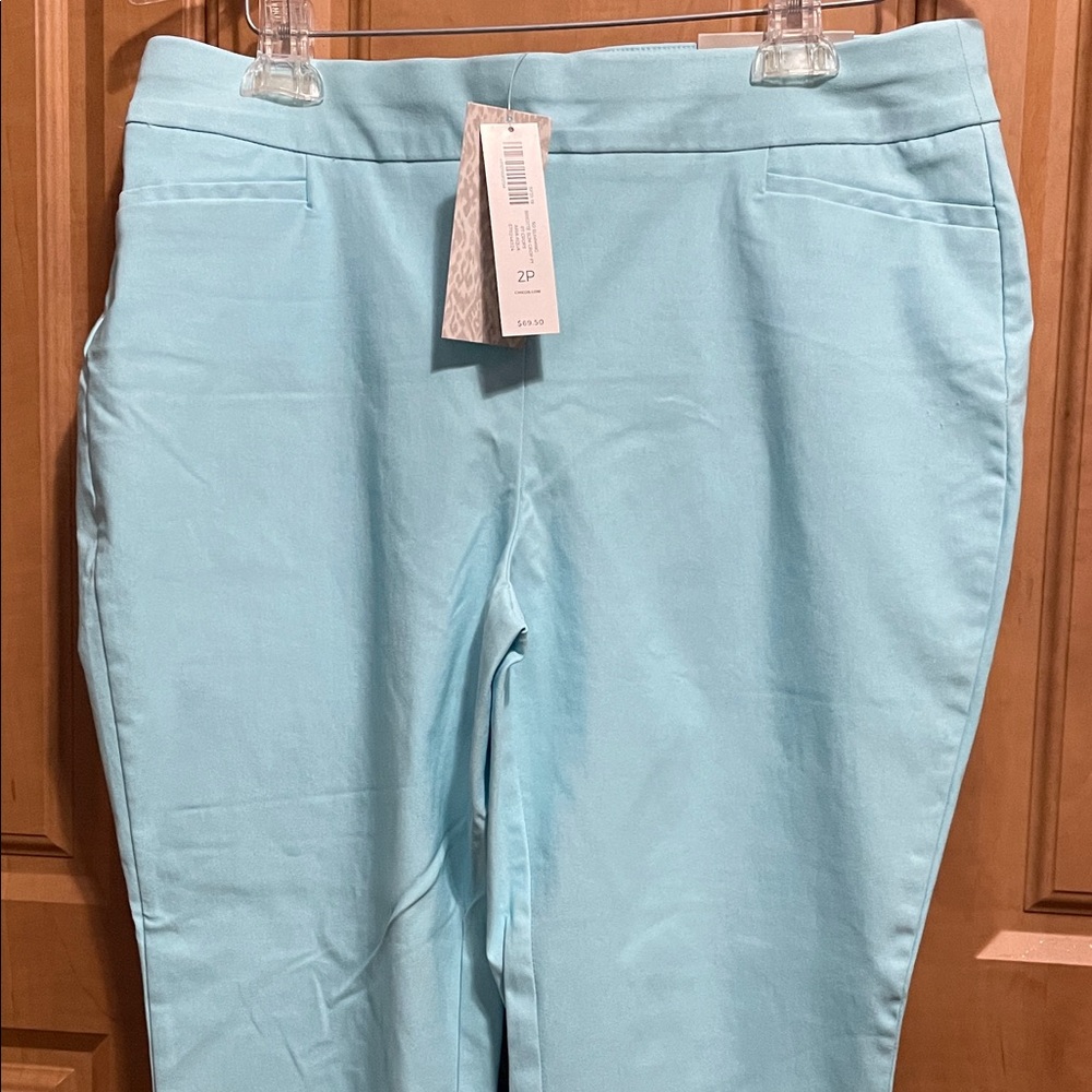 Chico So Slimming Brigitte Slim Crop Pants Size 2P